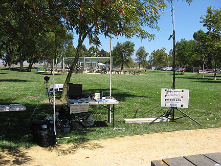 ATV system at Linux Picnic