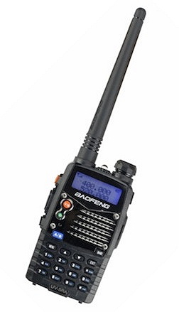 image of Baofeng UV5RA dualband handheld radio